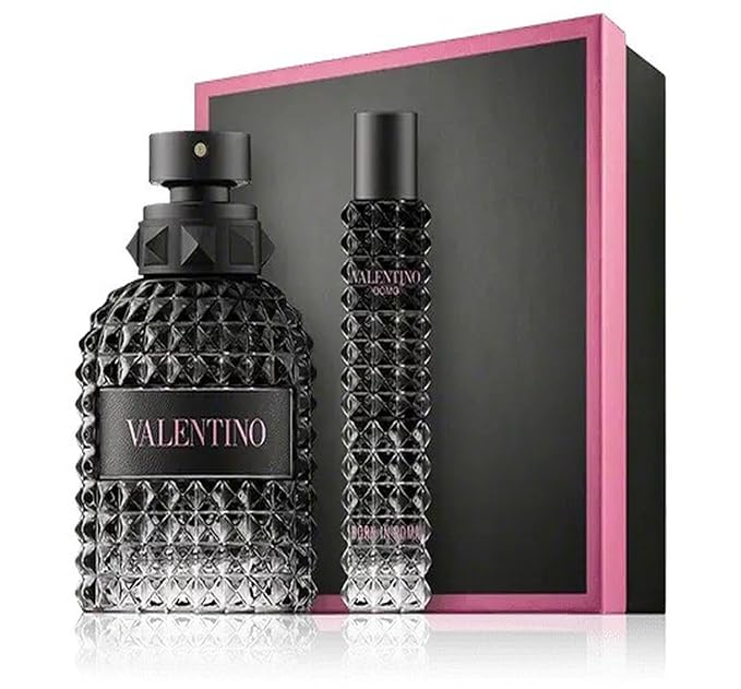 VALENTINO BORN IN ROMA 2PC (3.4OZ EDT + 10ML) TRAVEL - Set