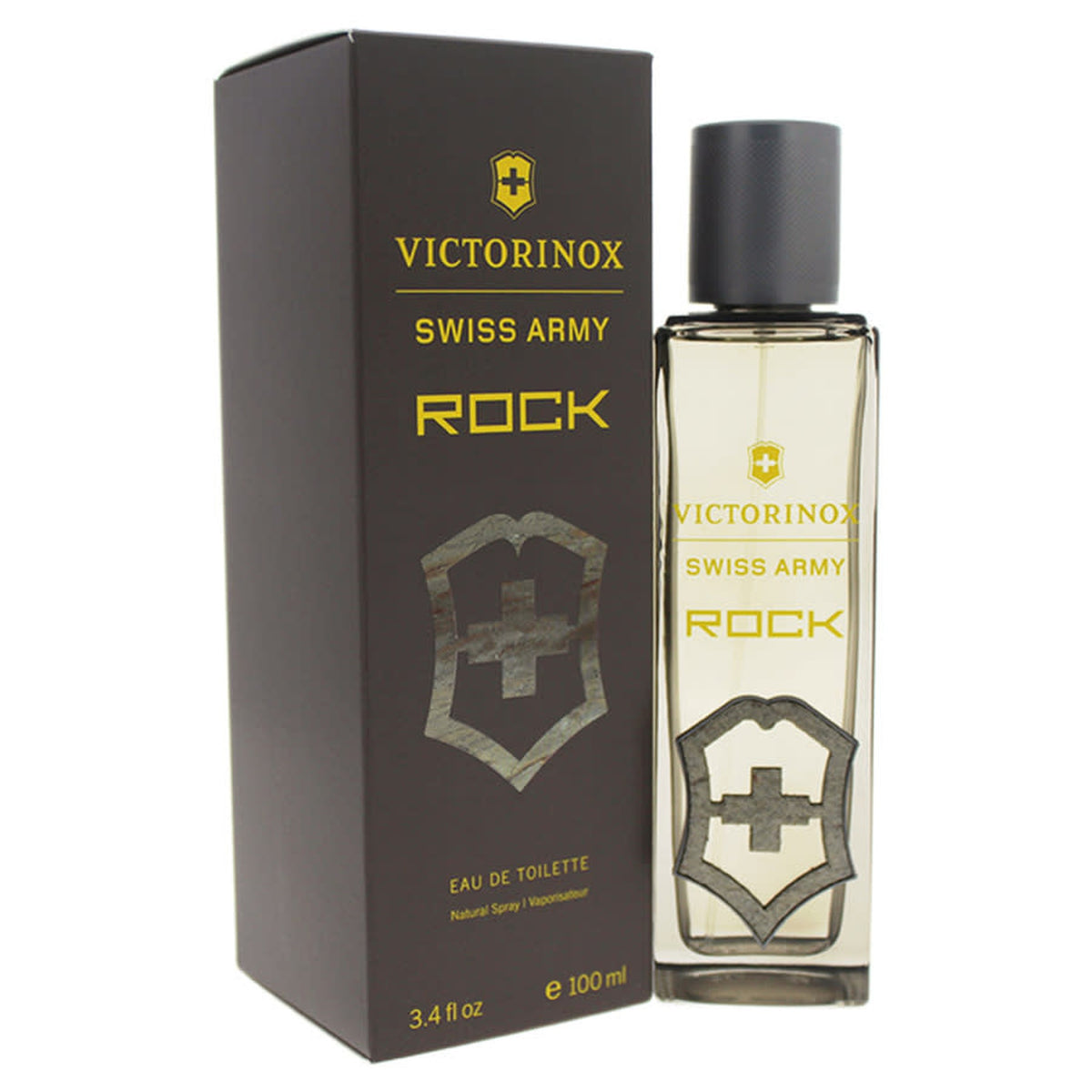SWISS ARMY ROCK 3.4oz EDT Spray bottle for men