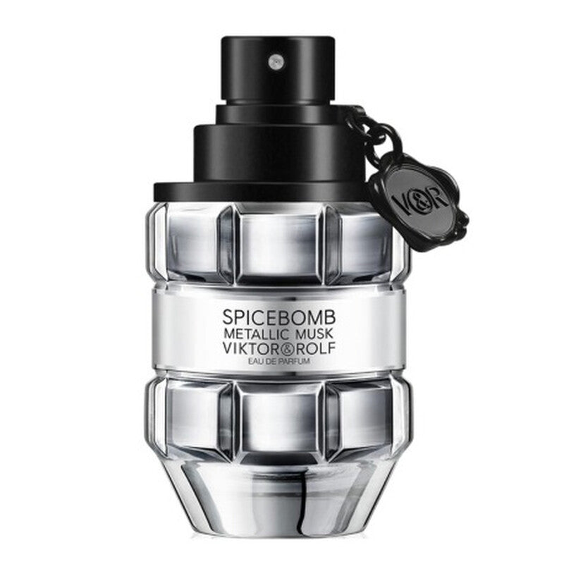 Viktor and Rolf Spicebomb Metalic Musk 3.0 oz Eau de Parfum bottle