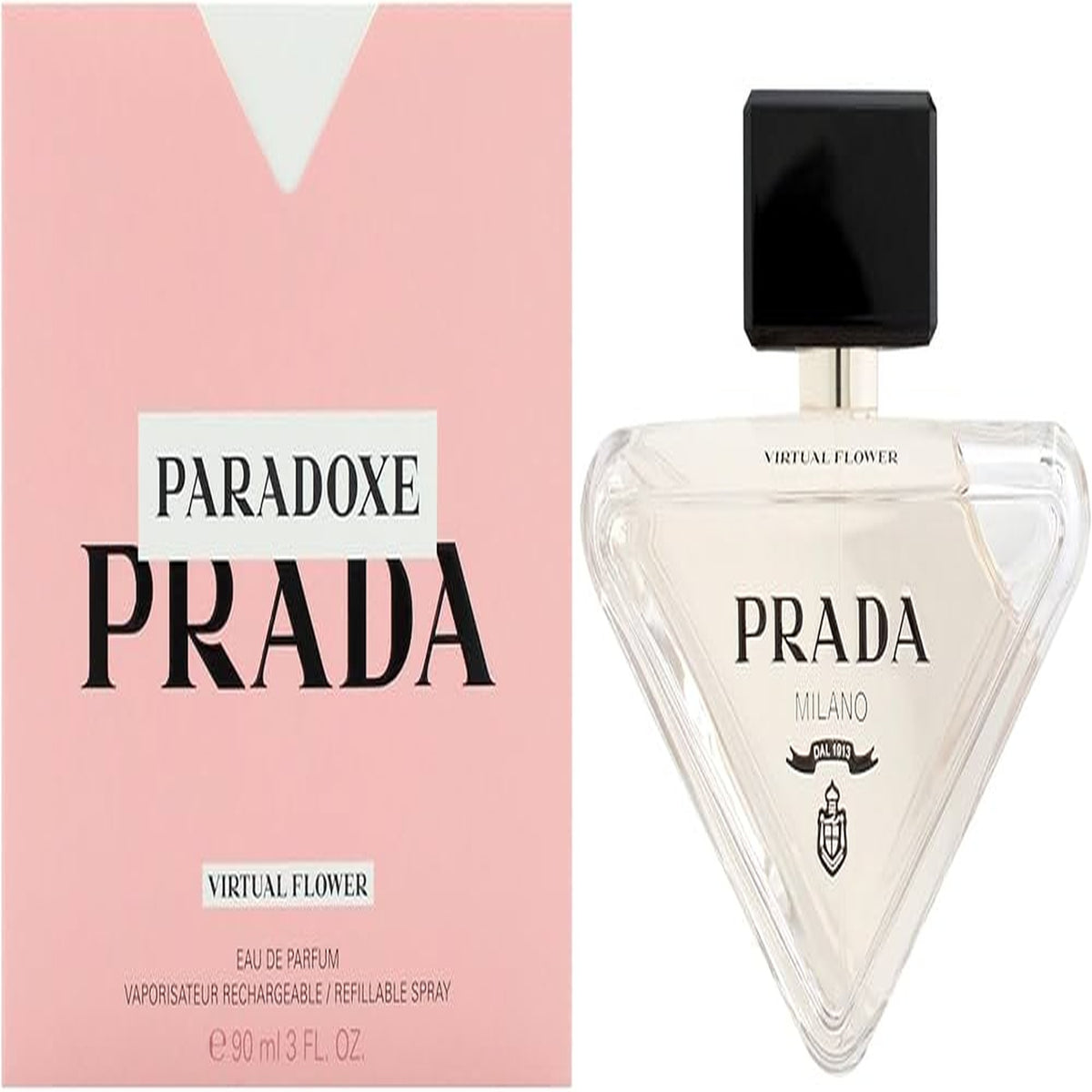 Prada Paradoxe Virtual Flower 3.0 oz Eau de Parfum Spray refillable bottle